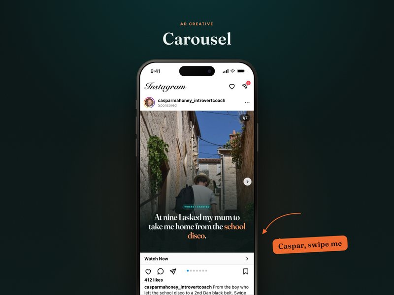 Carousel preview
